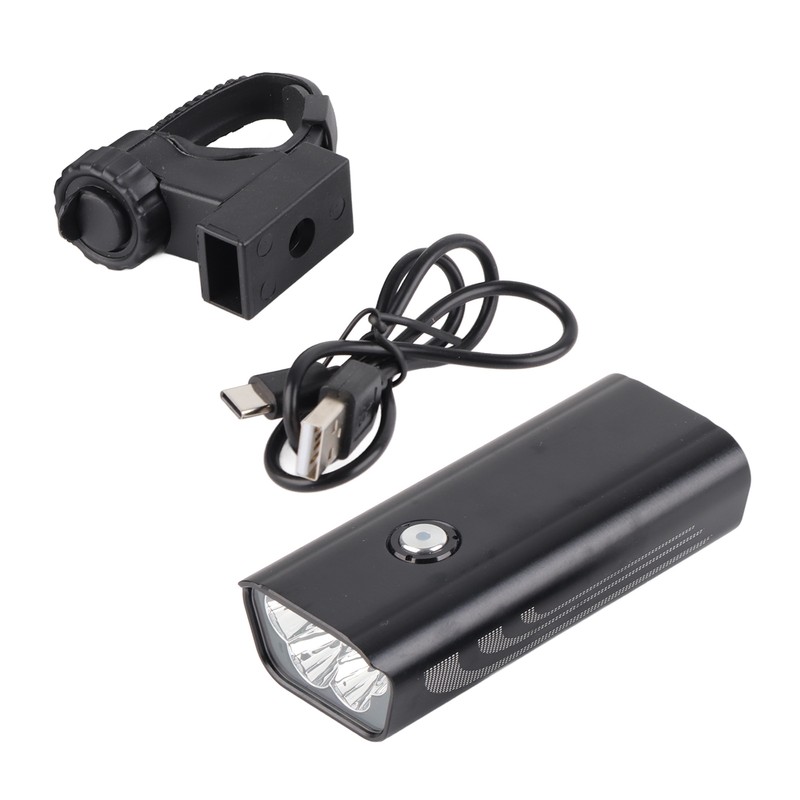 Bike Headlight 6000lm 6 Modes IPX6 Waterproof USB Charging 5