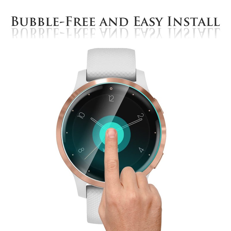 NEWZEROL Pack of 4 Screen Protectors Compatible with Garmin Vivoactive
