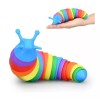 KFMX Juguete Gusano Babosa Antiestrés Sensorial Bebe Colores