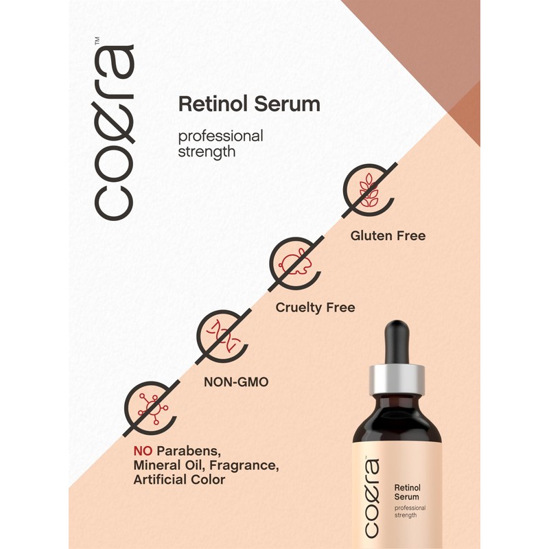 Coera Retinol Serum for Face | 2 fl oz |