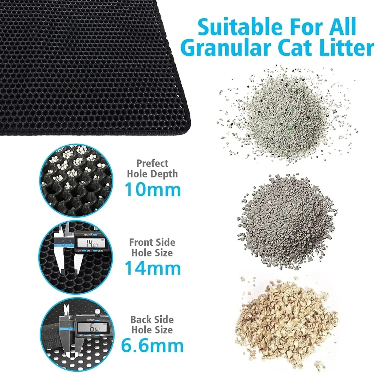 cat litter mat