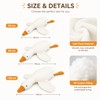 Goose Plush Pillow for Relaxing & Decor – Soft Stuffed