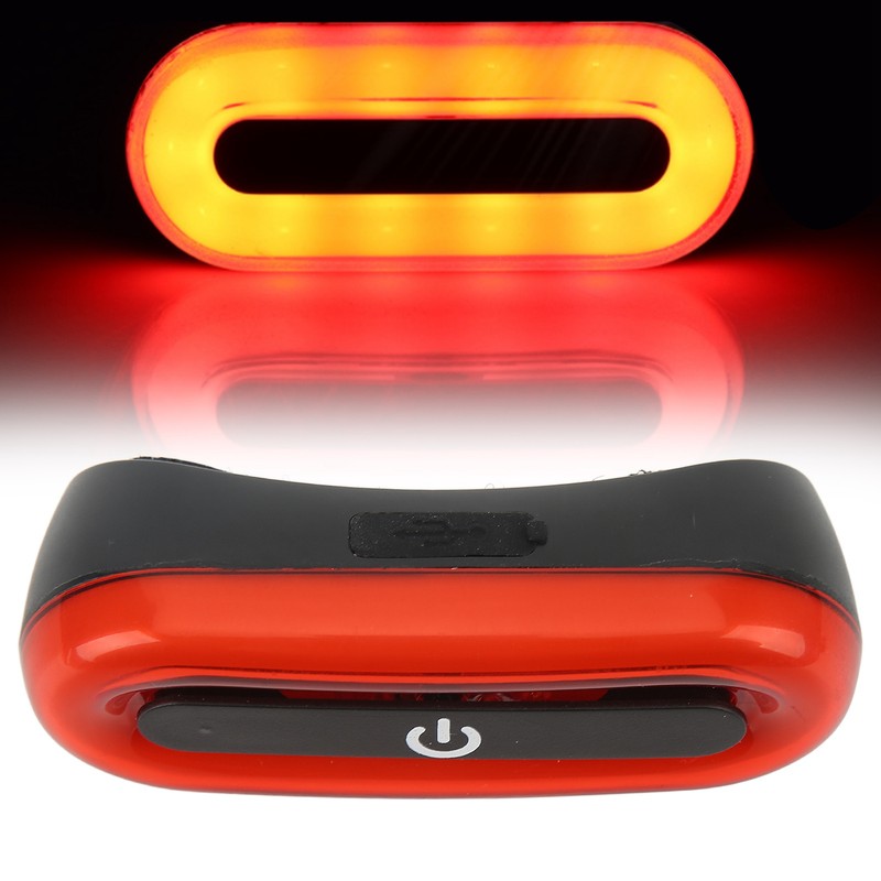Motorcycle Helmet Tail Warning Light 4 Lighting Modes IPX6 Waterproof