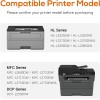 MOLIMER TN760 Toner Cartridge Replacement for Brother 4Black MFC-L2710DW DCP-L2550DW