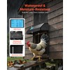 VEVOR Automatic Chicken Coop Door, Battery Powered Chicken Coop Door