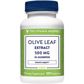THE VITAMIN SHOPPE OLIVE LEAF EXTRACT 500 MG 100 CAPSULES 03/2027