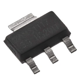 Bridgold 10pcs AMS1117-3.3 AMS1117-3.3V 1117 Forward Low Voltage Linear Regulator 3.3V 1A for Laptop Mobile Phone Battery Charger.