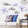 WOHAHA Inspirational Wall Decals Quotes Believe Hope Love Wall Stickers