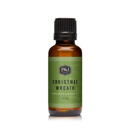 P&J Fragrance Oil - Christmas Wreath Scent, 30ml