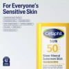 Cetaphil Sheer Mineral Sunscreen Stick, Broad Spectrum SPF 50, 0.5oz