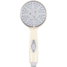 Camco 43712 RV Shower Head with On/Off Switch (Off-White)