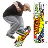 LMYEE Skateboard Grip Tape, Black Griptape Sheet 9 x 33