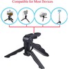 6.5" inch Adjustable Tabletop Steady-Shot/Hand Grip Tripod for DSLR Cameras