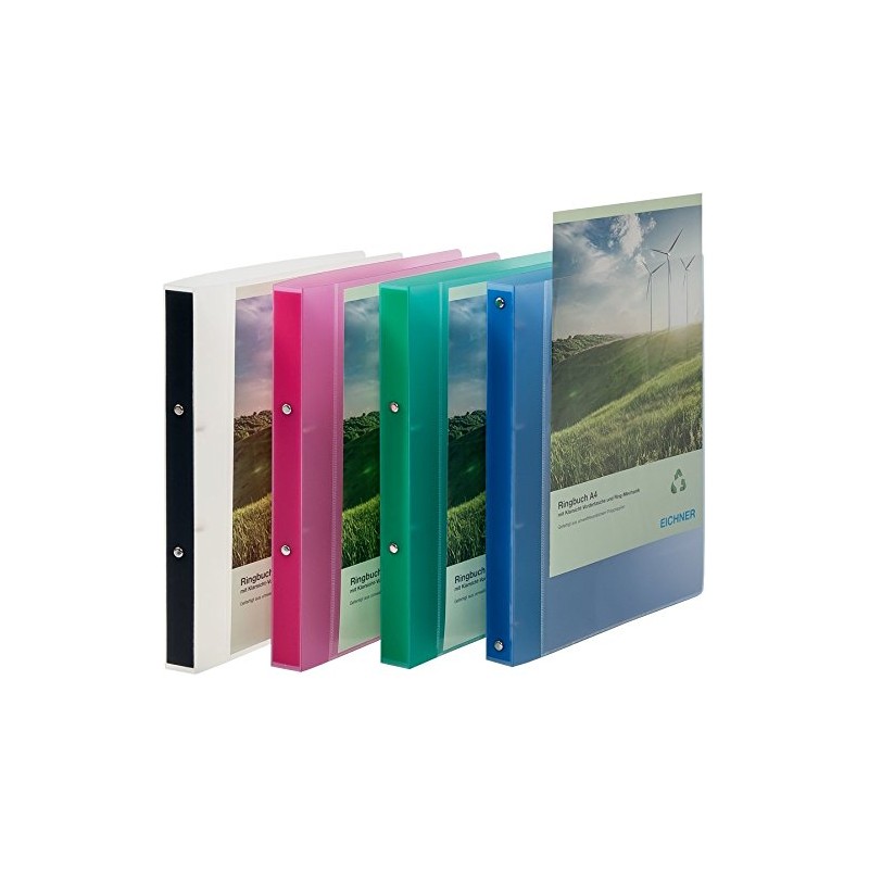 PP Presentation Ring Binder with 2-Ring Mechanism Pack of 1