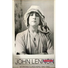 John Lennon Working Class Hero 1940-1980 Vintage UK Import Poster 23.5 x 35