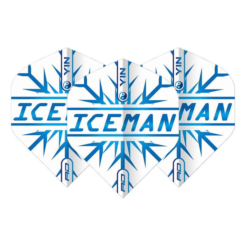RED DRAGON Yin Yang Double Sided Gerwyn Price Iceman Blue