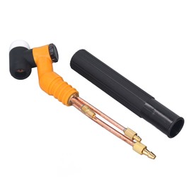 200A Welding Torch Head Water and Air Cooled Swivel Neck Soldering Torch Head Welding Accessories for Manufacturing