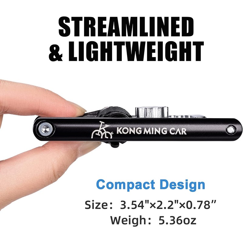 Kadacha 20 in 1 Bicycle Multifunctional Tool with CO2 Inflator