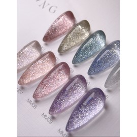 gothic Megothic sparkling glitter gel + 30 parts / 미고딕 스파클링 글리터젤+파츠 30개