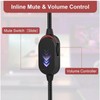 Earphone Cable 1.6m Versatile Lossless Sound Quality Earphone Wire with