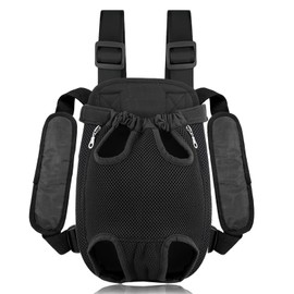 Cat Carrier Backpack, Dog Front Carrier & Adjustable Pet Carrier Backpack - Legs-Out Design, Easy-Fit for Hiking Traveling for Small Dogs/Small Travel Bag