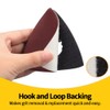 SPEEDWOX 30 Pcs Hook and Loop Triangle Sandpaper 240 Grit
