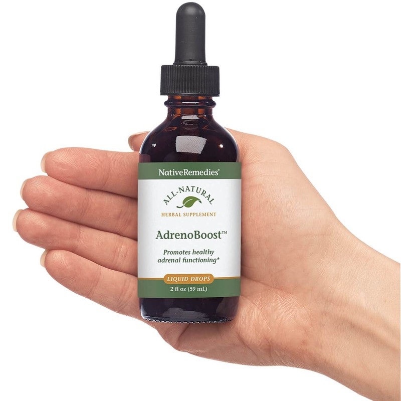 Native Remedies AdrenoBoost - All Natural Herbal Supplement for Adrenal