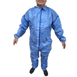 DanGuard DSP125 Disposable Coverall, Elastic Wrists & Ankles | Sz. 3XL | 25/case