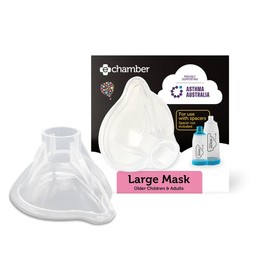 e-Chamber Large Mask for asthma Spacers