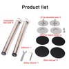 TYESTAND ST-2 Undermount Sink Brackets Stainless Steel Adjustable Support Sink