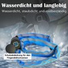 Anweller Bicycle Lock Fingerprint, High Security Anti-Theft Bicycle Chain Lock