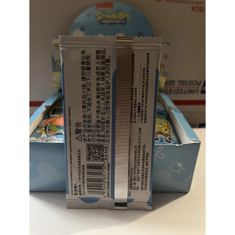 1 Booster Pack KB SpongeBob SquarePants Collection Trading Cards Sealed