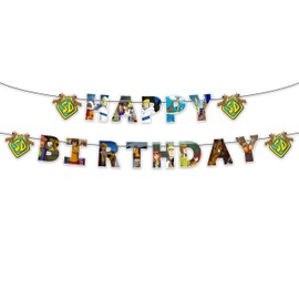 Scoby do Happy birthday banner - Birthday Decorations.