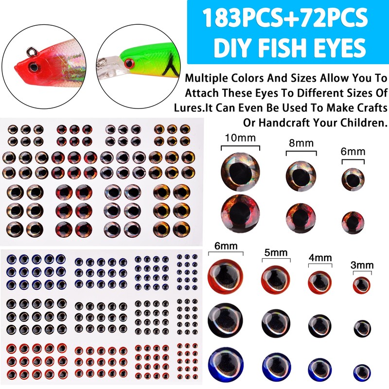 Blank Unpainted Fishing Lure Kit,DIY Topwater Fishing Lure Crank Bait