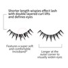 MSQ 5 Pairs Natural Lashes Wispy Lashes Natural Look False