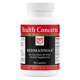 Health Concerns Health Concerns Rehmannia 8 - Back Discomfort & Urinary Tract Health for Women & Men - 90 Capsules