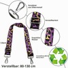 Bag Straps for Changing, Bag Strap Purple Leopard, Adjustable Shoulder