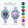 LED Kids Watch Waterproof Backlight Cartoon Digital Child Watch with