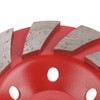 1 Piece 100mm Diamond Segment Grinding Wheel for Granite Masonry