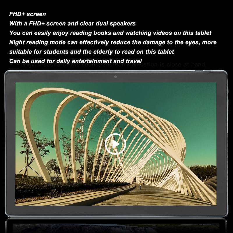 10.1 Inch Tablet Octa Core CPU 6GB RAM 128GB ROM
