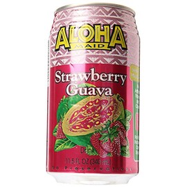Aloha Maid Strawberry Guava Drink, 11.5 ounces (Pack of 12)