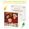 Boxalls 6x6 Acrylic Picture Frame, Clear Frameless 6x6 Inches Photo