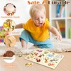 Set of 2 Wooden Puzzles 1 Year, Wooden Puzzle from