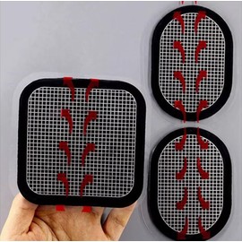 SGcreation Gel Sheet Pads Compatible with Slender Tone Replacement Pads EMS Abdominal Muscle High Conductivity Abdominal Toner, Electric, Belt Patch, Fitness Belt, Diet, Compatible, Non-Genuine (36)