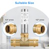 Yqimtion Propress Water Hammer Arrestor (2-Pack) - 1/2" Copper Press