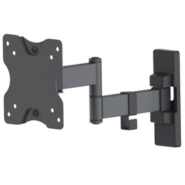 Manhattan Universal Wall Mounted TV Hardware Flat Panel TV Arm Double Arm Black 461368