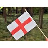 Ckexin 25Pack Small England Flag Handheld Mini English Flag on