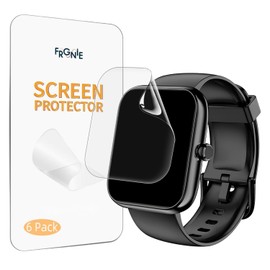 Frgnie Screen Protector Designed for SENBONO/BOOOMIC IDW25 Smart Watch (6 Pack) HD Clear Shield TPU Film Designed for Cillso IDW26 Smart Watch 1.83''