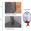 Pop Up Laundry Baskets - Mesh Collapsible Laundry Hampers Storage