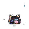 NOTAG Women's Shoulder Bag, Lightweight, Multi-Pocket, Casual Waterproof Nylon Messenger